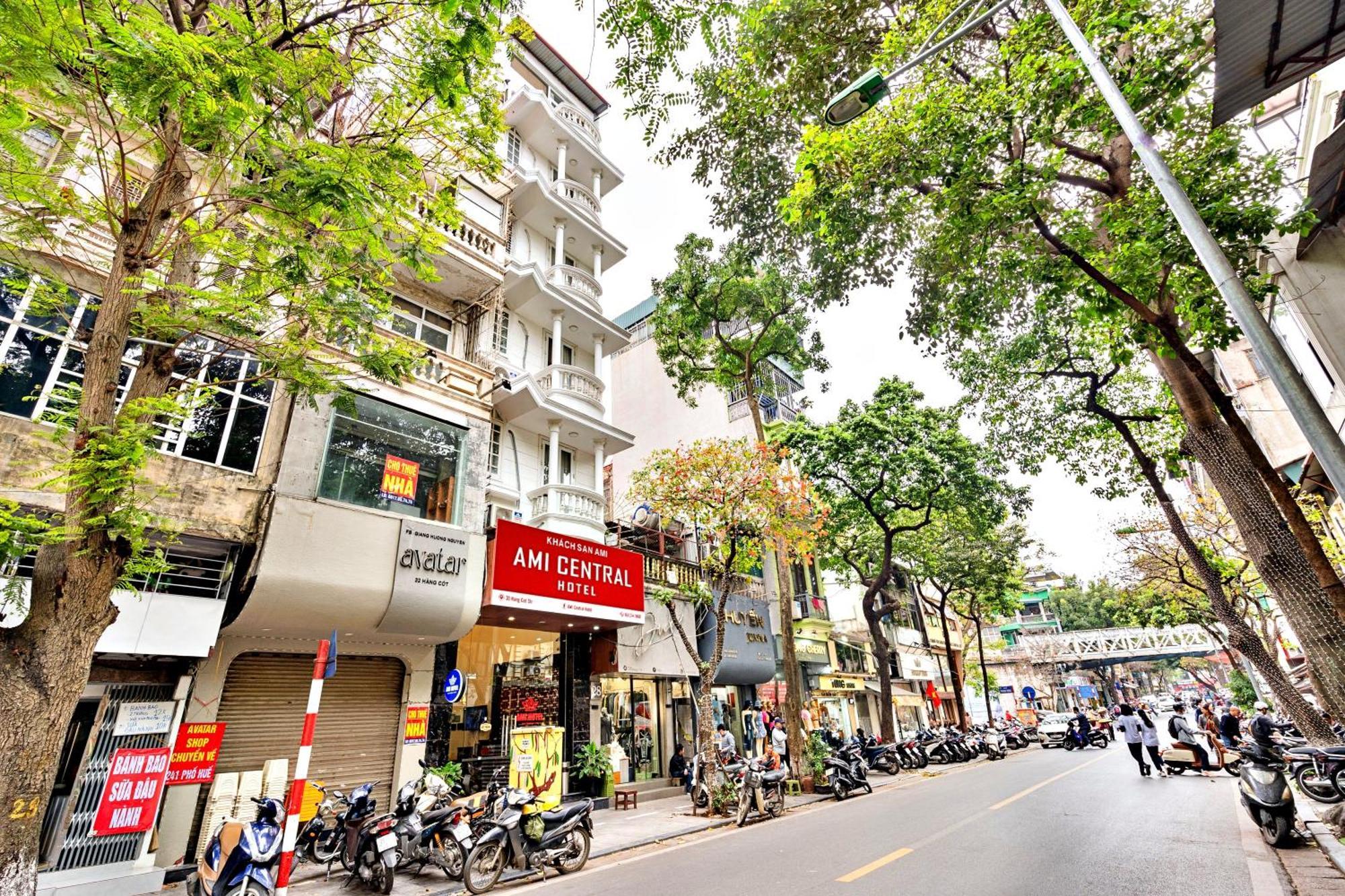 Hanz Ami Central Hotel ฮานอย ภายนอก รูปภาพ