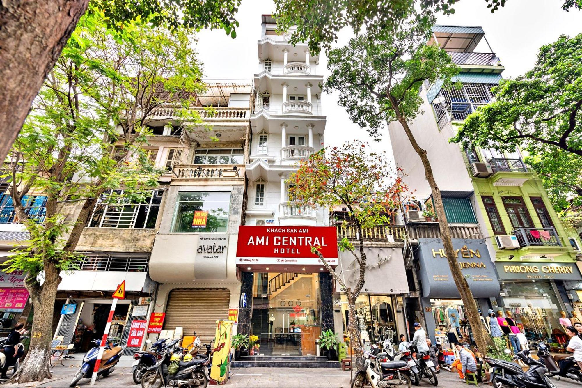 Hanz Ami Central Hotel ฮานอย ภายนอก รูปภาพ